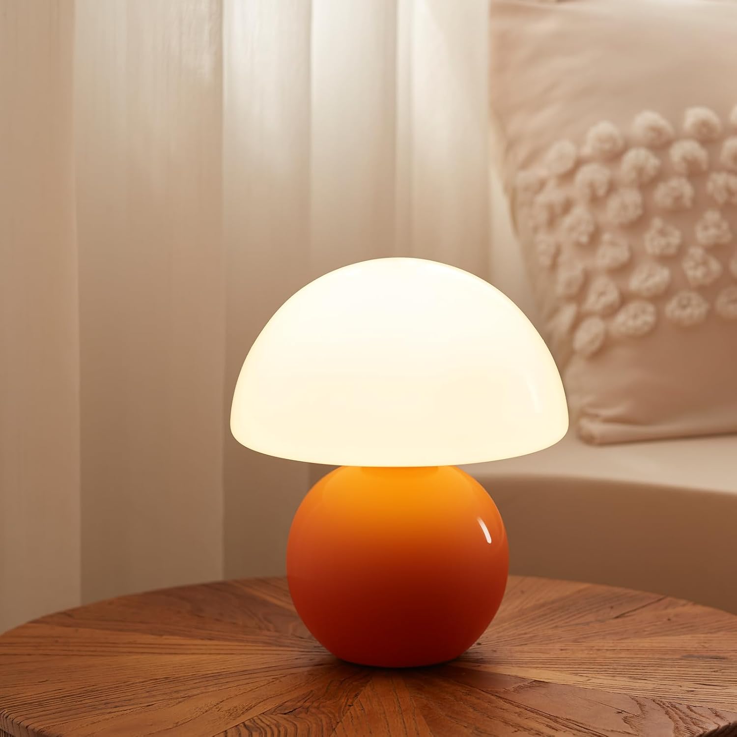 Orange Mushroom Table Lamp Orange Mushroom Table Lamp