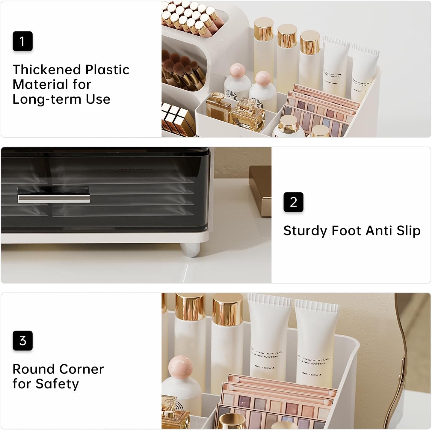 UforU Makeup Organizer for Vanity UforU Makeup Organizer for Vanity