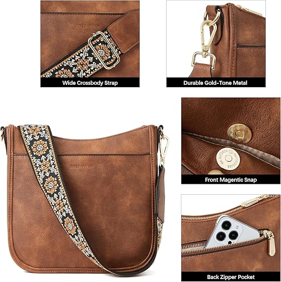 Bostanten Crossbody Bag for Women Bostanten Crossbody Bag for Women