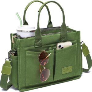 Home canvas tote bag for women