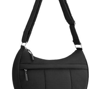 VONAL Nylon Crescent Crossbody Bag