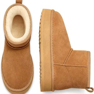 Platform Mini Boots for Women