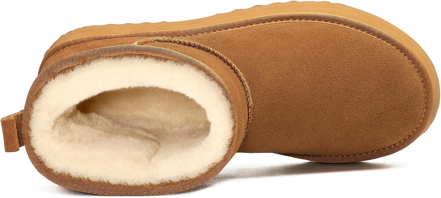 litfun women's suede platform mini boots litfun women's suede platform mini boots