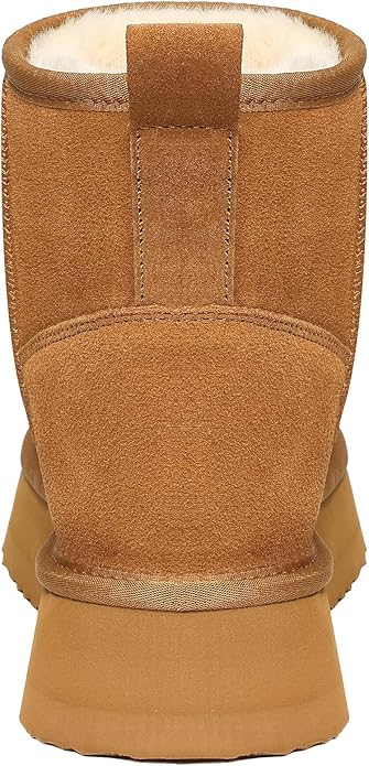 litfun women's suede platform mini boots litfun women's suede platform mini boots