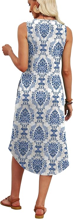 wiholl summer midi dress effortless beach vacation style wiholl summer midi dress effortless beach vacation style