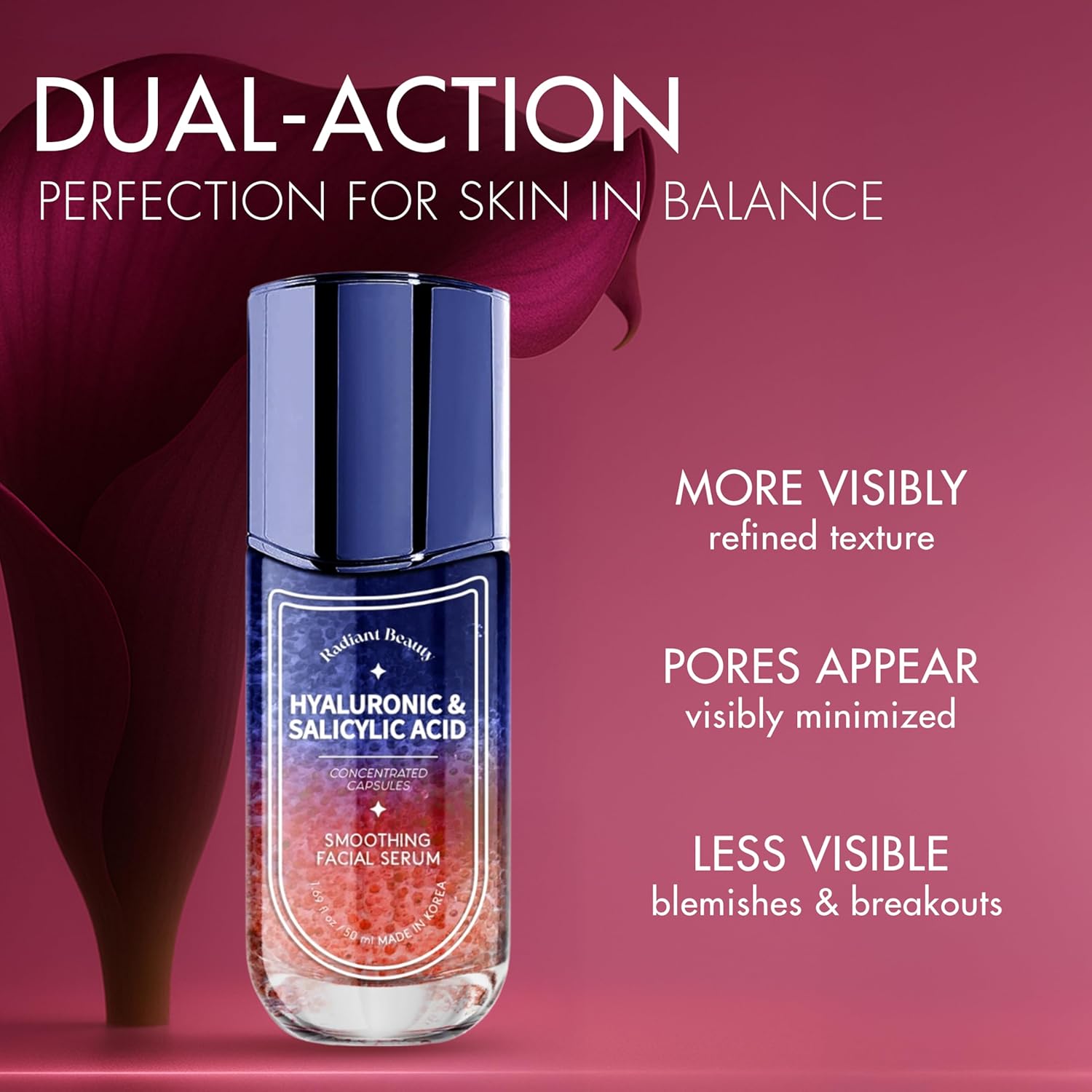 radiant beauty hyaluronic & salicylic acid serum radiant beauty hyaluronic & salicylic acid serum