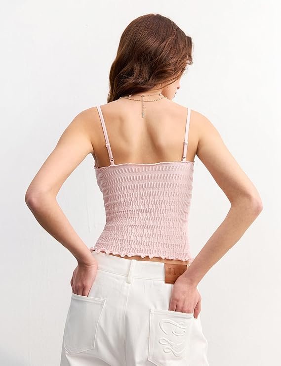 Women's Ruched Camisole Tank Top Women's Ruched Camisole Tank Top